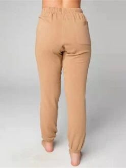 Women's Loungewear Sets Pure Color Fashion Simple Home Daily Vacation Polyester Warm Breathable Crew Neck Long Sleeve Hoodie Pant Elastic Waist Hole Fall Winter Dark Apricot Black -Deals The Sexy Bra Store aibkay1693899211181