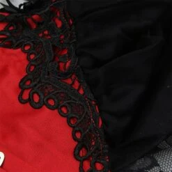 Corset Women's Corsets Trachtenmieder Christmas Halloween Wedding Party Birthday Party Plus Size Black Red Black White Sexy Country Bavarian Hook & Eye Lace Up Classic Tummy Control Push Up Solid -Deals The Sexy Bra Store ajthnh1663922648928