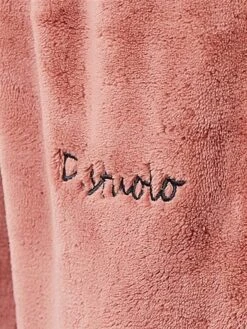 Women's Loungewear Pants Pure Color Warm Fashion Home Daily Polyester Warm Breathable Pant Elastic Waist Fall Winter Cocoa Honey Sauce Red -Deals The Sexy Bra Store aqwxzd1693552881389