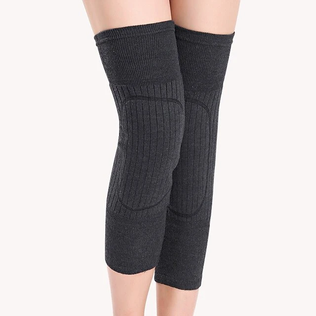 Women's 1 Pair Leg Warmers Sport Comfort Polyester Solid Colored Casual Daily Indoor Warm Winter Fall Black Dark Gray 10 Women's 1 Pair Leg Warmers Sport Comfort Polyester Solid Colored Casual Daily Indoor Warm Winter Fall Black Dark Gray - Image 10