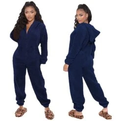 Women's Flannel Onesies Pajama For Adult Jumpsuits Nighty Pure Color Simple Comfort Party Home ChristmasWarm Gift Hoodie Long Sleeve Fall Winter Black 32 Women's Flannel Onesies Pajama For Adult Jumpsuits Nighty Pure Color Simple Comfort Party Home ChristmasWarm Gift Hoodie Long Sleeve Fall Winter Black -Deals The Sexy Bra Store awrnbq1639475930579