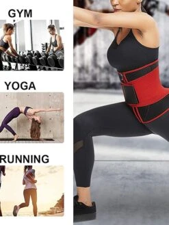 Corset Women's Waist Trainer Shapewears Office Valentine's Day Running Gym Black Red Spandex Sport Breathable Underbust Corset Zipper Hook And Loop Tummy Control Push Up Basic Solid Color Spring -Deals The Sexy Bra Store barvej1637151481284