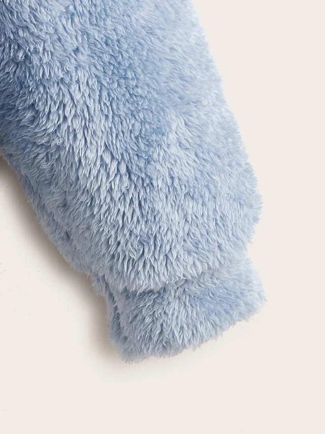 Women's Hoodie Fleece Lounge Top 3D Ear Pure Color Warm Fashion Plush Home Street Daily Polar Warm Breathable Long Sleeve Hoodie Fall Winter Claret Leather Pink 3 Women's Hoodie Fleece Lounge Top 3D Ear Pure Color Warm Fashion Plush Home Street Daily Polar Warm Breathable Long Sleeve Hoodie Fall Winter Claret Leather Pink - Image 3