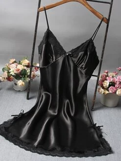 Women's Lace Sexy Lingerie Sexy Bodies Nightwear - Spandex Solid Colored Sexy Lingerie Set Silver / Black / White One-Size 12 Women's Lace Sexy Lingerie Sexy Bodies Nightwear - Spandex Solid Colored Sexy Lingerie Set Silver / Black / White One-Size -Deals The Sexy Bra Store bftfuu1697793488434