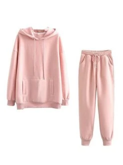 Women's Loungewear Sets Pure Color Warm Fashion Sport Street Daily Going Out Polyester Comfort Warm Hoodie Pocket Fall Winter Black White 14 Women's Loungewear Sets Pure Color Warm Fashion Sport Street Daily Going Out Polyester Comfort Warm Hoodie Pocket Fall Winter Black White -Deals The Sexy Bra Store bgsrnc1693379817737