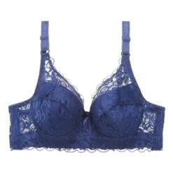 Women's Push Up Bras 3/4 Cup Lace Pure Color Hook & Eye Daily Wear POLY 1PC White Black / Plus Size / Plus Size -Deals The Sexy Bra Store bhvack1617265452111