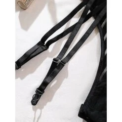 Women's Sexy Bodies Bodysuits Stripe Lovers Hot See Through Date Valentine's Day Polyester Breathable Sleeveless Backless Summer Spring Black 19 Women's Sexy Bodies Bodysuits Stripe Lovers Hot See Through Date Valentine's Day Polyester Breathable Sleeveless Backless Summer Spring Black -Deals The Sexy Bra Store bmavbi1692602367471