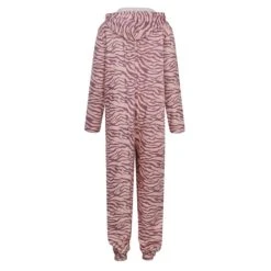 Women's Pajamas Jumpsuit Leopard Star Warm Comfort Plush Xmas Home Christmas Flannel Warm Breathable Hoodie Long Sleeve Pocket Fall Winter Leopard Print Moon Blue -Deals The Sexy Bra Store bosdms1692927376816