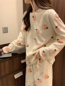 Women's Loungewear Sets 2 Pieces Bear Peach Fashion Casual Comfort Street Daily Date Polyester Warm Crew Neck Long Sleeve Pant Fall Winter Lotus Pink Black 39 Women's Loungewear Sets 2 Pieces Bear Peach Fashion Casual Comfort Street Daily Date Polyester Warm Crew Neck Long Sleeve Pant Fall Winter Lotus Pink Black -Deals The Sexy Bra Store bqiyxb1692257122309