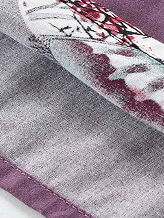 Women's Plus Size Loungewear Sets Flower Leaves Simple Casual Comfort Home Daily Vacation Polyester Breathable Crew Neck Short Sleeve T Shirt Tee Summer Spring Lake Blue Army Green 8 Women's Plus Size Loungewear Sets Flower Leaves Simple Casual Comfort Home Daily Vacation Polyester Breathable Crew Neck Short Sleeve T Shirt Tee Summer Spring Lake Blue Army Green - Image 8