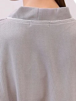 Women's Bathrobe Pure Color Simple Casual Comfort Home Daily Bed Polyester Breathable V Wire Long Sleeve Fall Winter -Deals The Sexy Bra Store bwiehg1694164345290