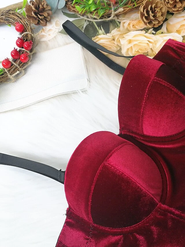 Corset Women's Corset Tops Prom Party & Evening Club Black Wine Green Sexy Overbust Corset Buckle Backless Tummy Control Pure Color Summer Spring 13 Corset Women's Corset Tops Prom Party & Evening Club Black Wine Green Sexy Overbust Corset Buckle Backless Tummy Control Pure Color Summer Spring - Image 13