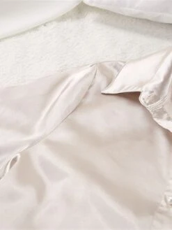 Women's Pajamas Pajama Top And Pant Sets Pure Color Simple Casual Soft Home Daily Bed Satin Breathable Lapel Long Sleeve Shirt Shorts Spring Summer Black White 30 Women's Pajamas Pajama Top And Pant Sets Pure Color Simple Casual Soft Home Daily Bed Satin Breathable Lapel Long Sleeve Shirt Shorts Spring Summer Black White -Deals The Sexy Bra Store cdevfr1673432136215