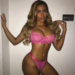 Women's Underwire Bras 3/4 Cup Pure Color Flower / Floral Hook & Eye Wedding Party Date Valentine's Day Polyester Sexy 1 Set White Black / Bra & Panty Set -Deals The Sexy Bra Store cfyaxz1642413349581