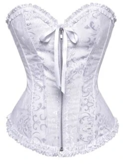 Women's Shapewear Waist Trainer Body Shaper Patchwork Flower Fashion Retro Hot Party Halloween Masquerade Polyester Breathable Bandeau Sleeveless Adjustable Summer Spring Black Fight Red Black -Deals The Sexy Bra Store cgcgqx1693206696093