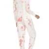 Women's Loungewear Sets Nighty 2 Pieces Tie Dye Comfort Home Daily Polyester Crew Neck Long Sleeve Pant Fall Spring Blue Pink