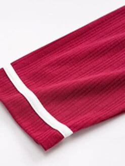 Women's Pajamas Pajama Top And Pant Sets Stripe Fashion Casual Comfort Home Daily Bed Cotton Breathable V Wire Long Sleeve T Shirt Tee Pant Summer Fall Light Pink Pink -Deals The Sexy Bra Store dbbxgm1689581315581