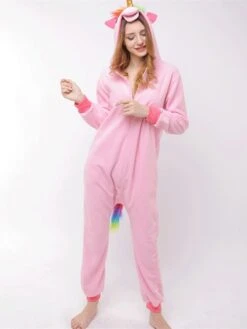 Women's Winter Onesies Pajama For Adult Jumpsuits Animal Cartoon Comfort Soft Plush Home Daily Bed Cotton Warm Hoodie Long Sleeve Hoodie Winter Fall Blue Pink / Flannel / Pjs / Sweet -Deals The Sexy Bra Store dbwogh1665294154908