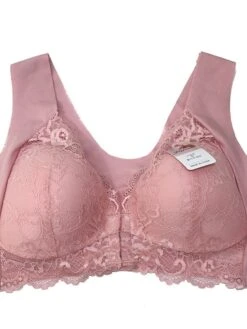 Women's Lace Bras Fixed Straps Sheer Bras Full Coverage V Neck Breathable Lace Pure Color Front Closure Date Casual Daily Nylon Sexy 1PC Black Gray / Bras & Bralettes / 1 PC 21 Women's Lace Bras Fixed Straps Sheer Bras Full Coverage V Neck Breathable Lace Pure Color Front Closure Date Casual Daily Nylon Sexy 1PC Black Gray / Bras & Bralettes / 1 PC -Deals The Sexy Bra Store dchgqn1640080872213