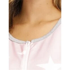 Women's Jumpsuit Sets Star Warm Fashion Casual Home Daily Bed Polyester Breathable Crew Neck Long Sleeve Fall Winter Pink Blue -Deals The Sexy Bra Store dczwzc1692348356412