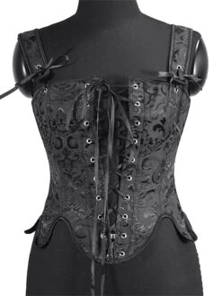 Women's Sexy Lingerie Shapewear Body Shaper Flower Fashion Hot Home Bed Vacation Lace Breathable Straps Sleeveless Backless Summer Spring Black White -Deals The Sexy Bra Store dezxwp1691133274581