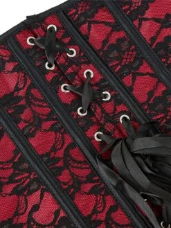 Corset Women's Corsets Trachtenmieder Halloween Club Oktoberfest Costume Red Country Bavarian Breathable Buckle Lace Up Backless Tummy Control Lace Summer Spring -Deals The Sexy Bra Store dfeavi1656410676771