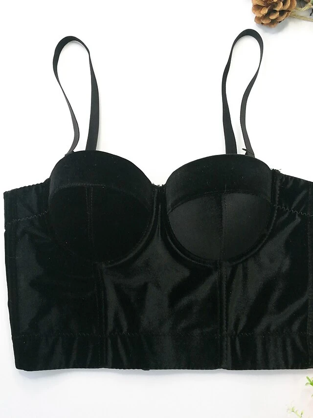 Corset Women's Corset Tops Prom Party & Evening Club Black Wine Green Sexy Overbust Corset Buckle Backless Tummy Control Pure Color Summer Spring 19 Corset Women's Corset Tops Prom Party & Evening Club Black Wine Green Sexy Overbust Corset Buckle Backless Tummy Control Pure Color Summer Spring - Image 19