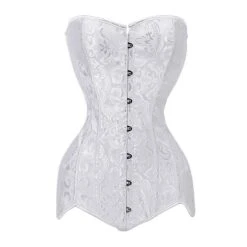 Corset Women's Corsets Trachtenmieder Halloween Prom Party & Evening Club Black White Sexy Country Bavarian Buckle Lace Up Backless Retro Tummy Control Flower Summer Spring -Deals The Sexy Bra Store dxdwag1656410689381