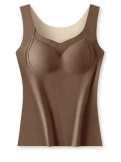 Women's Top Thermal Shirt Pure Color Warm Casual Home Street Daily Polyester Warm Breathable V Wire Sleeveless Fall Winter Bean Paste Color Black 13 Women's Top Thermal Shirt Pure Color Warm Casual Home Street Daily Polyester Warm Breathable V Wire Sleeveless Fall Winter Bean Paste Color Black -Deals The Sexy Bra Store dzudkc1694072370994