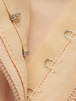 Corset Women's Bodysuits Shapewears Office Prom Party & Evening Club Black Beige Sport Sexy Breathable Buckle Zipper Tummy Control Push Up Front Close Pure Color Summer Spring -Deals The Sexy Bra Store ebcyug1643276283612