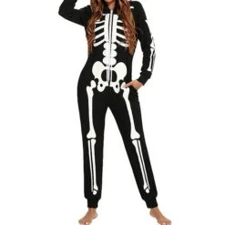 Women's Loungewear Onesie Ghost Fashion Casual Comfort Home Halloween Street Cotton Fall Winter Black 7 Women's Loungewear Onesie Ghost Fashion Casual Comfort Home Halloween Street Cotton Fall Winter Black -Deals The Sexy Bra Store ednryo1692182975294