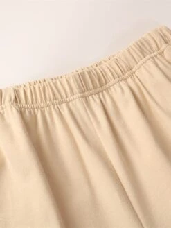 Women's Plus Size Cotton Lounge Pants Pure Color Fashion Casual Comfort Home Street Daily Cotton Warm Gift Pant Pocket Elastic Waist Fall Winter Elegant Black Ivory White -Deals The Sexy Bra Store edwdjg1693986223937