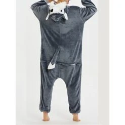 Women's Onesie Cartoon Pajama Plush Casual Oversized Home Daily Bed Flannel Warm Breathable Hoodie Long Sleeve Fall Winter Black Yellow 9 Women's Onesie Cartoon Pajama Plush Casual Oversized Home Daily Bed Flannel Warm Breathable Hoodie Long Sleeve Fall Winter Black Yellow -Deals The Sexy Bra Store egkgke1694164358061