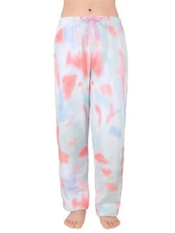 Women's Christmas Fleece Pajamas Pants Pajama Pant Leopard Elk Warm Fashion Plush Home Xmas Daily Bed Coral Fleece Coral Velvet Warm Breathable Long Pant Elastic Waist Fall Winter Red Blue -Deals The Sexy Bra Store eiogtj1693552878669
