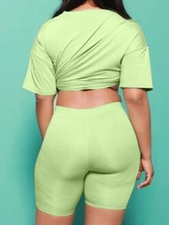 Women's Loungewear Sets Nighty 2 Pieces Pure Color Simple Comfort Home Cotton V Wire Spring Summer Green Blue 29 Women's Loungewear Sets Nighty 2 Pieces Pure Color Simple Comfort Home Cotton V Wire Spring Summer Green Blue -Deals The Sexy Bra Store eljlxa1652778572052