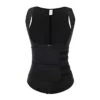 Corset Women's Tops Waist Trainer Shapewears Office Running Gym Yoga Plus Size Black Spandex Sport Simple Style Breathable Zipper Hook And Loop Tummy Control Push Up Front Close Pure Color Summer
