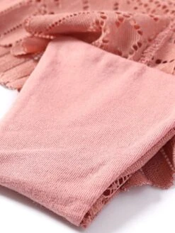 Women's Flower Lace Hole Simple Pure Color Basic Panties Brief Micro-elastic Mid Waist Sexy Nylon 1 PC Green One-Size -Deals The Sexy Bra Store epdban1646364663656