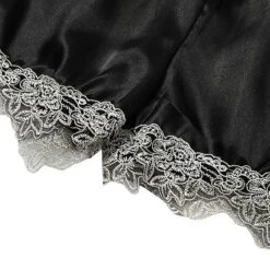 Women's Lingerie Pajama Sets 5 Pieces Satin Floral Lace Cami Top With Robe Nightgown Pants Pink Black Size XXL 25 Women's Lingerie Pajama Sets 5 Pieces Satin Floral Lace Cami Top With Robe Nightgown Pants Pink Black Size XXL -Deals The Sexy Bra Store epdrxq1659439325796