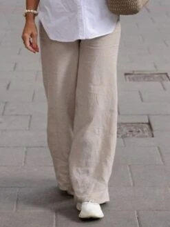 Women's Loungewear Sets Color Combo Basic Casual Comfort Home Street Daily Cotton Breathable Lapel Long Sleeve Shirt Pant Summer Spring White -Deals The Sexy Bra Store euuyru1680599040643