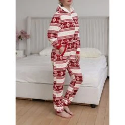 Women's Pajamas Jumpsuit Elk Snowflake Warm Fashion Casual Xmas Home Christmas Daily Polyester Breathable Hoodie Long Sleeve Pocket Fall Winter Black White 24 Women's Pajamas Jumpsuit Elk Snowflake Warm Fashion Casual Xmas Home Christmas Daily Polyester Breathable Hoodie Long Sleeve Pocket Fall Winter Black White -Deals The Sexy Bra Store eydeom1692348354312