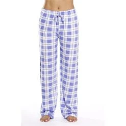 Women's Christmas Cotton Jersey Women Plaid Pajama Pants Sleepwear 12 Women's Christmas Cotton Jersey Women Plaid Pajama Pants Sleepwear -Deals The Sexy Bra Store fbpnok1626837513416