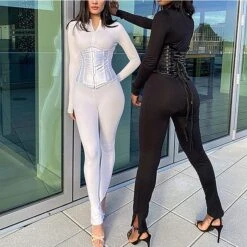 Fashion Womens Underbust Waist Training Corset Bustier Sexy Satin Vintage -Deals The Sexy Bra Store fjhrxp1663920030320