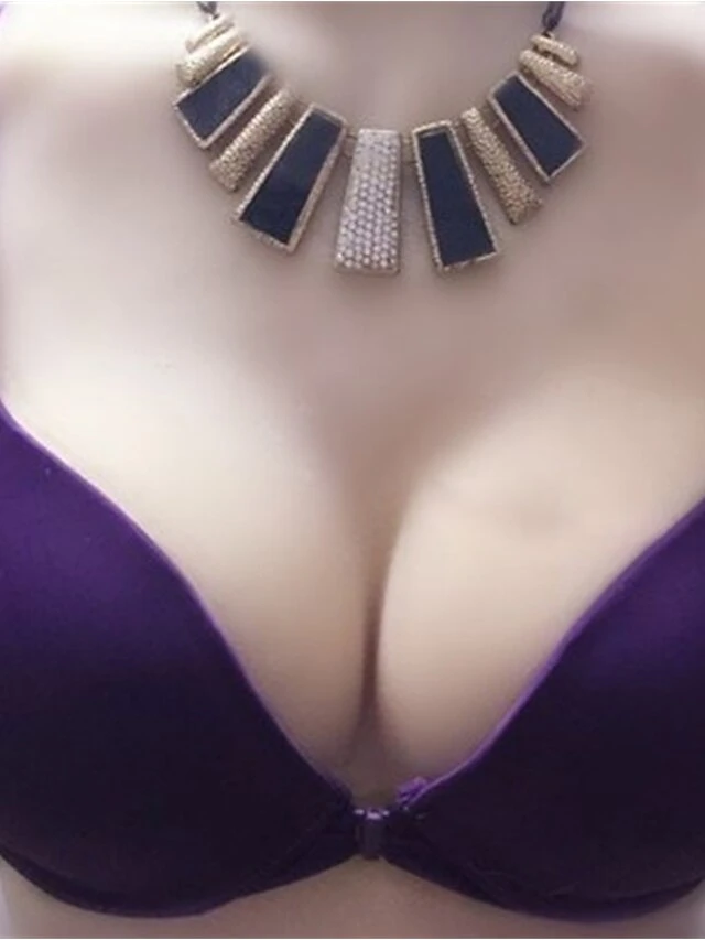 Women's Underwire Bras Double Strap Adjustable 3/4 Cup V Neck Breathable Push Up Stripe Pure Color Hook & Eye Date Casual Daily Cotton 1PC White Black / Bras & Bralettes / 1 PC 12 Women's Underwire Bras Double Strap Adjustable 3/4 Cup V Neck Breathable Push Up Stripe Pure Color Hook & Eye Date Casual Daily Cotton 1PC White Black / Bras & Bralettes / 1 PC - Image 12