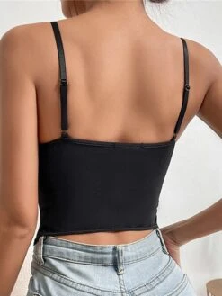 Corset Women's Corset Tops Prom Party & Evening Club Black Sexy Overbust Corset Backless Tummy Control Lace Summer Spring -Deals The Sexy Bra Store fntnun1647933003683