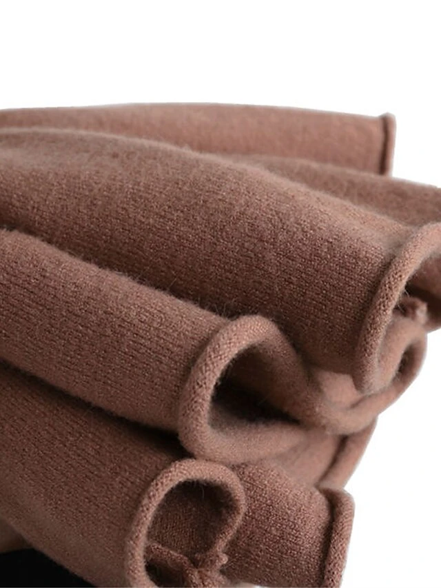 Women's Loungewear Top Pure Color Simple Casual Comfort Home Daily Going Out Rayon Warm V Wire Long Sleeve Fall Winter Black Yellow 5 Women's Loungewear Top Pure Color Simple Casual Comfort Home Daily Going Out Rayon Warm V Wire Long Sleeve Fall Winter Black Yellow - Image 5