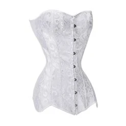 Corset Women's Corsets Trachtenmieder Halloween Prom Party & Evening Club Black White Sexy Country Bavarian Buckle Lace Up Backless Retro Tummy Control Flower Summer Spring -Deals The Sexy Bra Store fvyhpb1656410689597