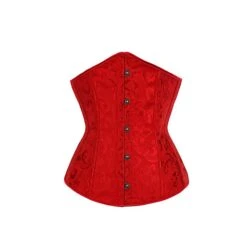 Corset Women's Corsets Trachtenmieder Christmas Halloween Wedding Party Birthday Party Plus Size Black White Red Country Bavarian Underbust Corset Hook & Eye Lace Up Classic Tummy Control Fashion -Deals The Sexy Bra Store gbucoo1619771100017