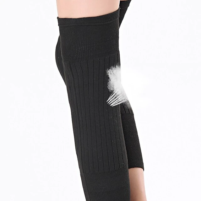 Women's 1 Pair Leg Warmers Sport Comfort Polyester Solid Colored Casual Daily Indoor Warm Winter Fall Black Dark Gray 4 Women's 1 Pair Leg Warmers Sport Comfort Polyester Solid Colored Casual Daily Indoor Warm Winter Fall Black Dark Gray - Image 4