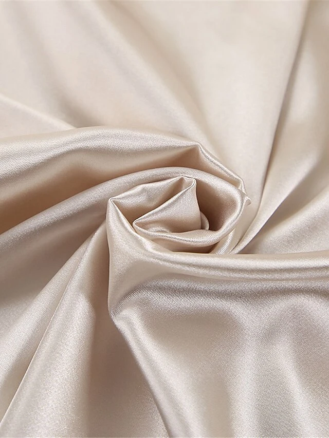 Women's Pajamas Pajama Top And Pant Sets Pure Color Simple Casual Soft Home Daily Bed Satin Breathable Lapel Long Sleeve Shirt Shorts Spring Summer Black White 19 Women's Pajamas Pajama Top And Pant Sets Pure Color Simple Casual Soft Home Daily Bed Satin Breathable Lapel Long Sleeve Shirt Shorts Spring Summer Black White - Image 19