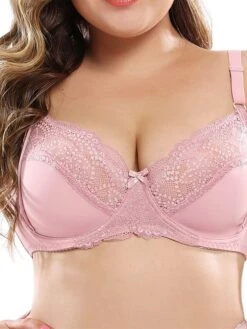 Women's Plus Size Lace Embroidery Bra Solid Home Daily Bed Nylon Breathable Straps Sleeveless Backless Summer Spring Black White 25 Women's Plus Size Lace Embroidery Bra Solid Home Daily Bed Nylon Breathable Straps Sleeveless Backless Summer Spring Black White -Deals The Sexy Bra Store ghozke1696231970543